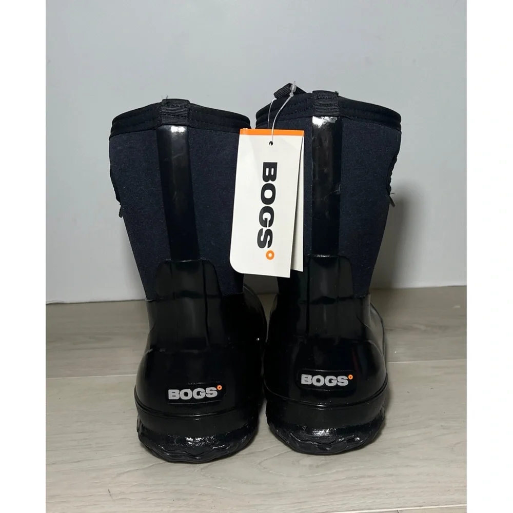 *NEW BOGS Classic' Mid High Waterproof Snow Boot Black Size 11